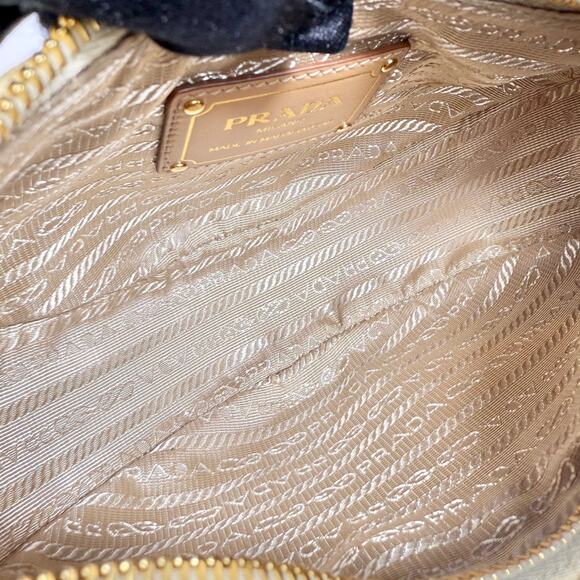 Prada Crochet Arqué Shoulder Bag - Picture 9 of 12